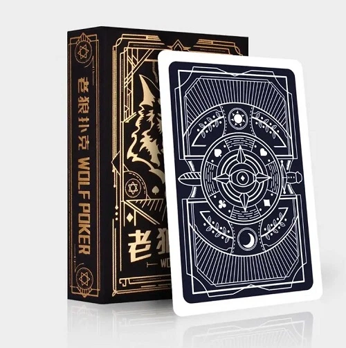 Карты игральные Xiaomi Poker Cards AAA Wolf Poker (3026682) - Фото 2 Карты игральные Xiaomi Poker Cards AAA Wolf Poker (3026682) - изображение 2