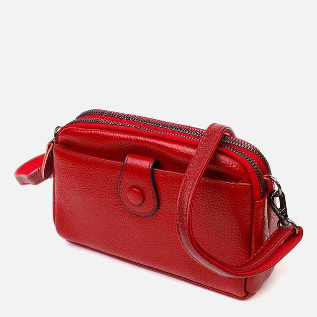 Сумка кросс-боди женская кожаная Vintage leather-22125 Красная – в ...