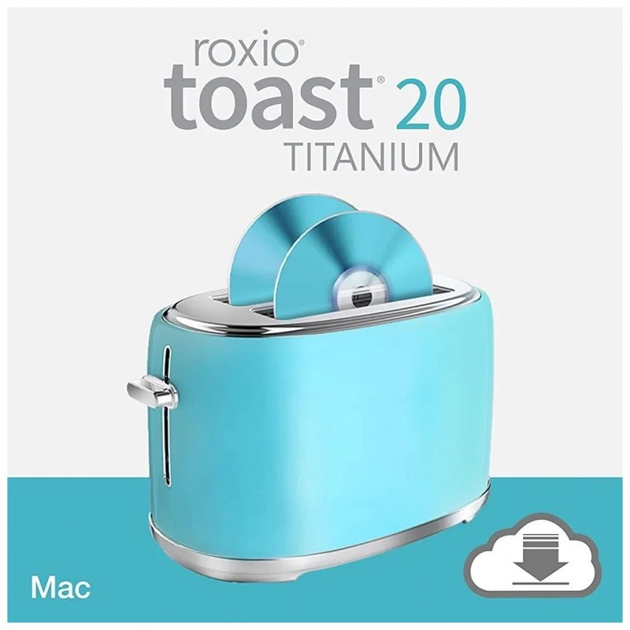 ПО для мультимедиа Corel Roxio Toast 20 Titanium ML EN/DE/FR/ES/IT Mac (ESDRTO20TIMACML 94874) - изображение 1