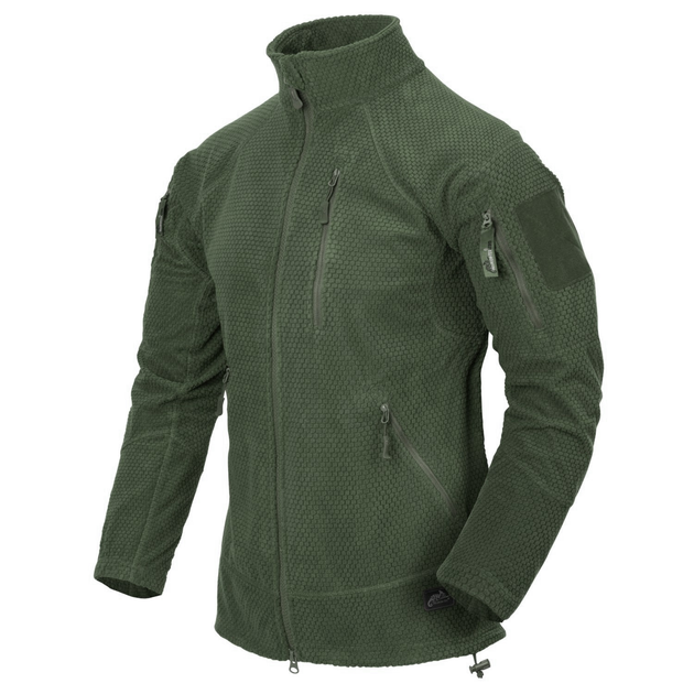 Кофта флисовая Helikon-Tex Alpha Tactical Jacket Olive XL - изображение 1