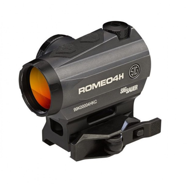 Приціл коліматорний SIG Optics ROMEO4H RD, BALLISTIC CIRCLE QUADPLE, 0.5 MOA ADJ, GRAPHITE - зображення 1