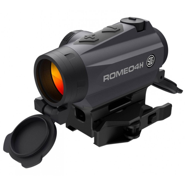 Приціл коліматорний SIG Optics ROMEO4H RD, BALLISTIC CIRCLE QUADPLE, 0.5 MOA ADJ, GRAPHITE - зображення 2