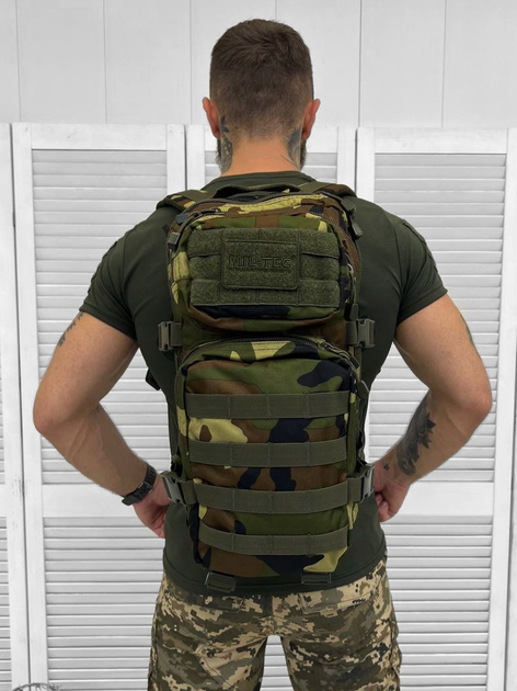 Тактический рюкзак Mil-Tec Assault Pack 20л darck ЛГ7151 - изображение 1