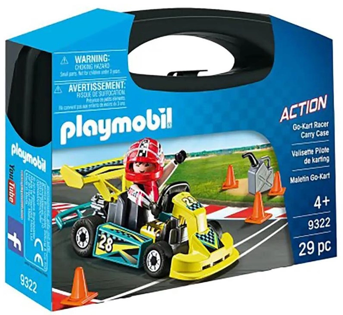 Ігровий набір фігурок Playmobil Скринька GoKart (9322) (4008789093226) - зображення 1