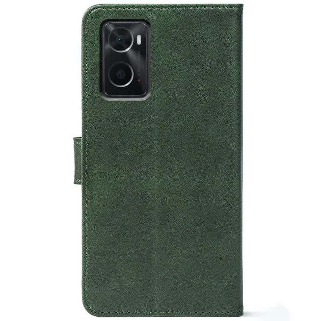 Чохол-книжка Crazy Horse Clasic для Oppo A96 Dark Green (Front) (46586) - Фото 3 Чохол-книжка Crazy Horse Clasic для Oppo A96 Dark Green (Front) (46586) - изображение 3