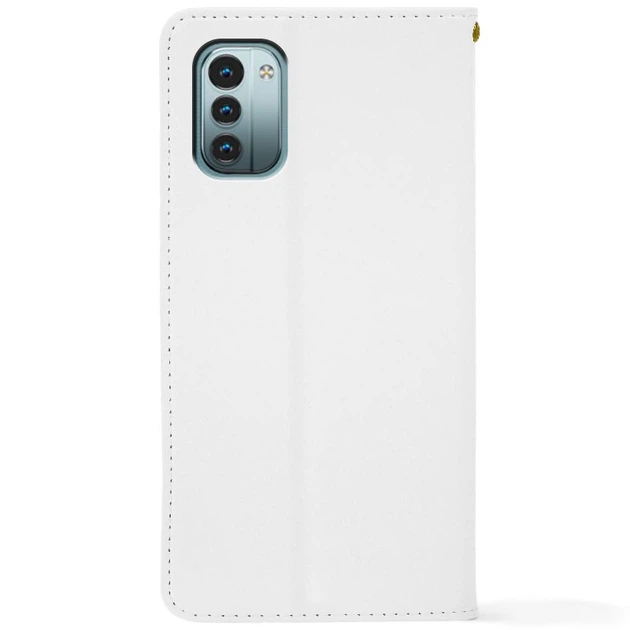 Чохол-книжка Crazy Horse Clasic для Nokia G11 / G21 White (Strong) (46484) - Фото 3 Чохол-книжка Crazy Horse Clasic для Nokia G11 / G21 White (Strong) (46484) - изображение 3