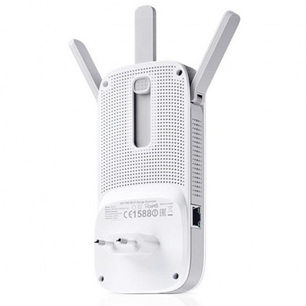 Усилитель Wi-Fi сигнала TP-Link RE450 AC1750 1хGE LAN ext. ant x3 2.4/5ГГц - изображение 2