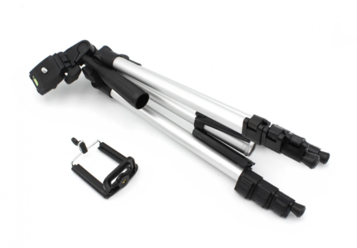 Штатив-тренога для телефона Tripod 3110A ART: 3110 черный с серым - изображение 3