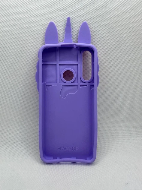 Чехол 3D Пони Единорог для Huawei Y6p Фиолетовый - Фото 2 Чехол 3D Пони Единорог для Huawei Y6p Фиолетовый - изображение 2
