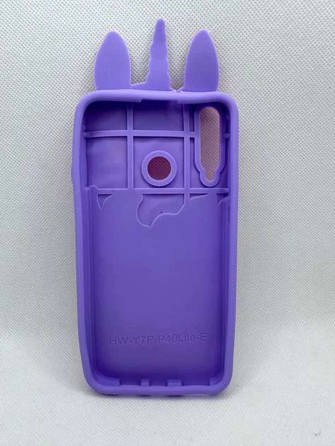 Чехол 3D Пони Единорог для Huawei P40 Lite E Фиолетовый - Фото 2 Чехол 3D Пони Единорог для Huawei P40 Lite E Фиолетовый - изображение 2