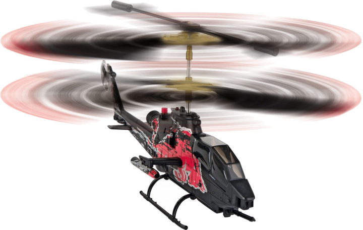 Helikopter Carrera 501040X Bull Cobra 2,4 GHz Czerwony (9003150124771) - obraz 4