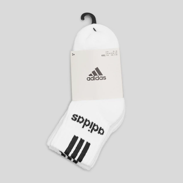 3z7z3 Набор детских хлопковых носков 3 пары Adidas C 3S Lin 3P HT3437 XL