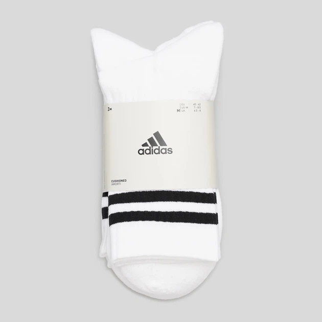 Набор мужских носков высоких хлопковых Adidas C Spw Crw HT3458 43