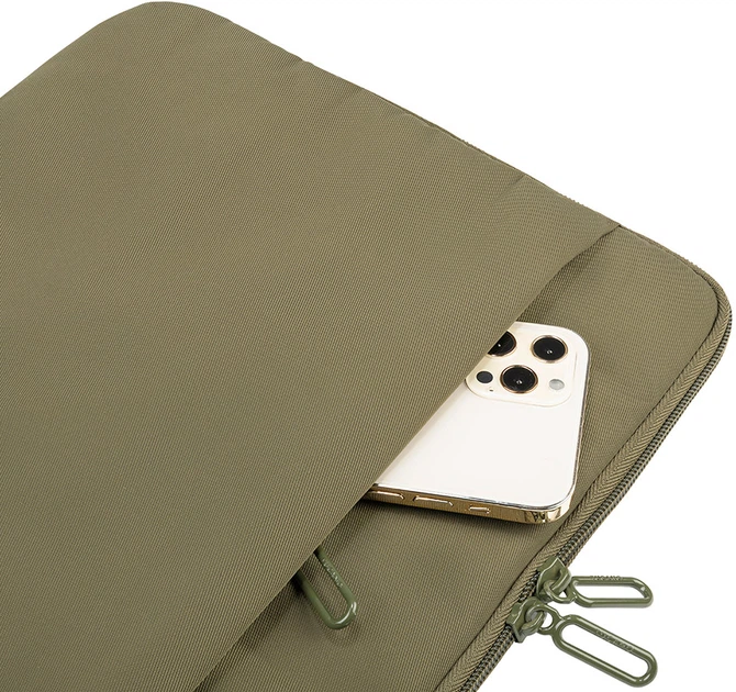 Чехол для ноутбука Tucano Sandy 13"-14" Khaki (BFSAN1314-VM) - изображение 5