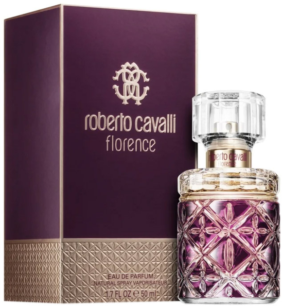 Woda perfumowana damska Roberto Cavalli Florence 50 ml (3614223519576) - obraz 1