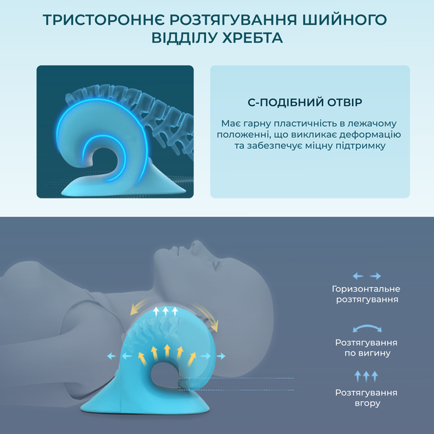 Массажная подушка для шеи и спины Massage Pillow (Релаксатор) PU - изображение 3
