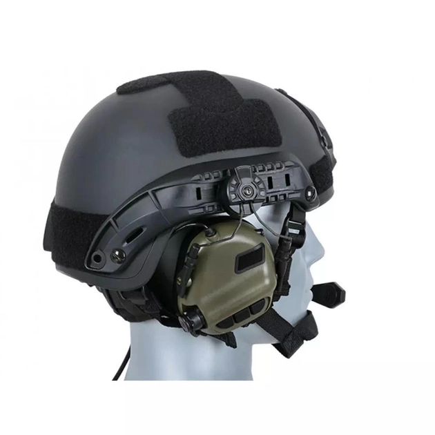 Тактичні навушники EARMOR M32Н Olive з кріпленням - зображення 2