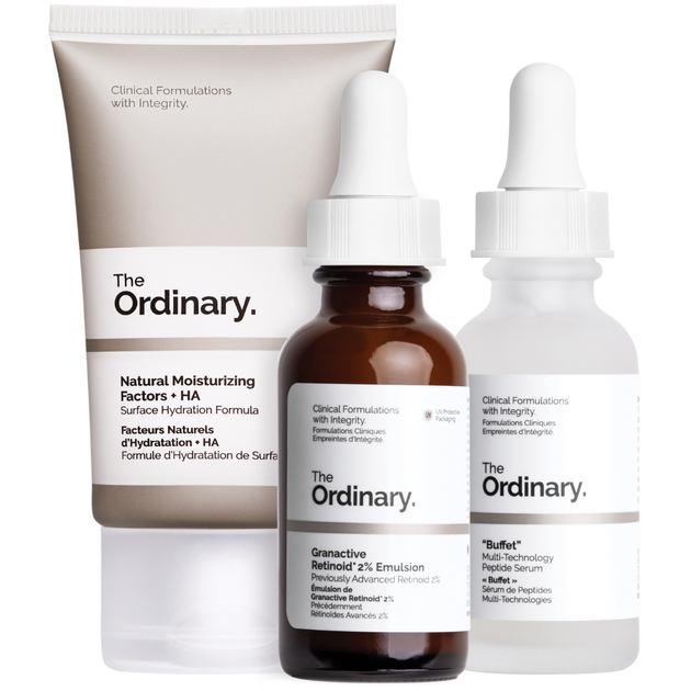 Набір косметики для поновлення та розгладження шкіри The Ordinary The No-Brainer Set 3 х 30 мл - Фото 3 Набір косметики для поновлення та розгладження шкіри The Ordinary The No-Brainer Set 3 х 30 мл - зображення 3