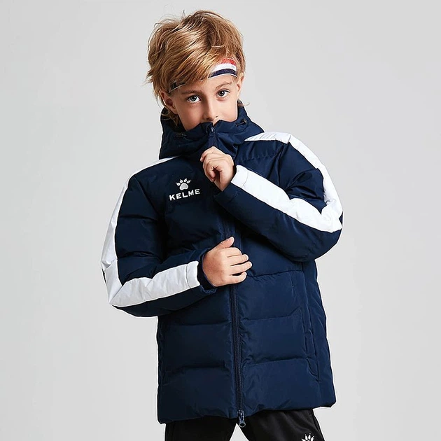 Куртка детская Kelme PARKA STREET синяя 110 см 3883405.424 - Фото 2 Куртка детская Kelme PARKA STREET синяя 110 см 3883405.424 - изображение 2