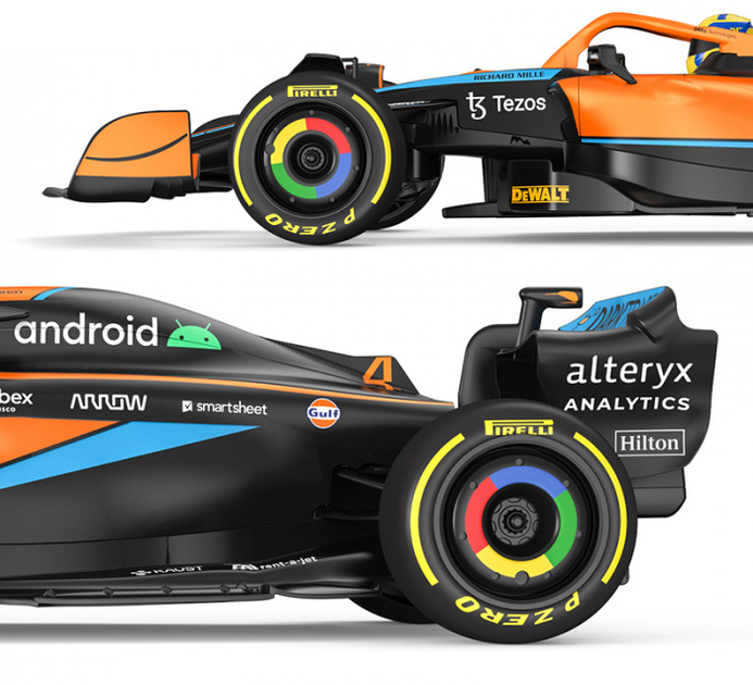 Машинка Rastar McLaren F1 MCL36 1:12 (6930751322394) - зображення 6