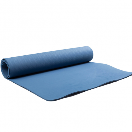 Тренажерний килимок TREC TPE 011 Синій (5902114038991) - зображення 1