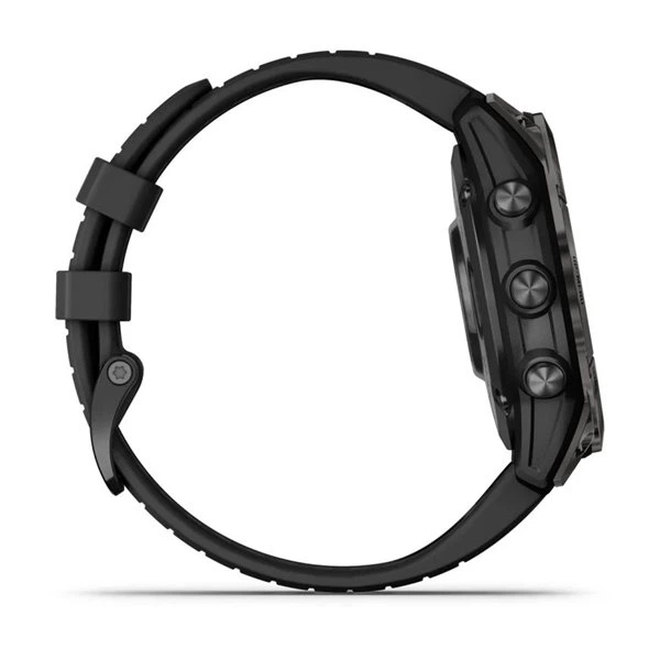 Смарт-годинник Garmin epix Pro (Gen 2) Sapphire Edition 47 mm Carbon Grey DLC Titanium with Black Band (010-02803-11) - зображення 5