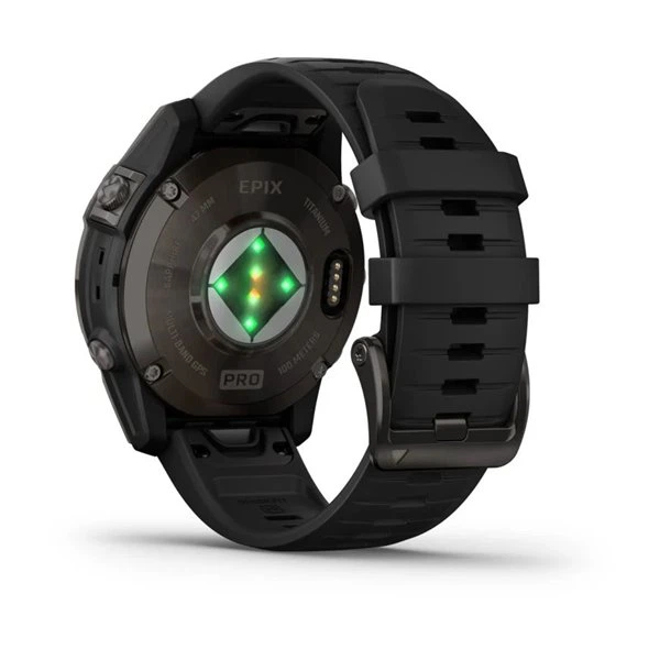 Смарт-годинник Garmin epix Pro (Gen 2) Sapphire Edition 47 mm Carbon Grey DLC Titanium with Black Band (010-02803-11) - зображення 11