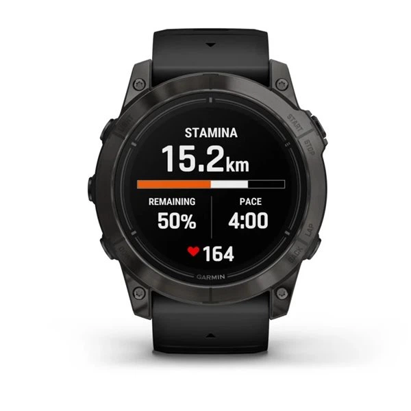 Smartwatch  Garmin epix Pro (Gen 2) Sapphire Edition 51 mm Carbon Grey DLC Titanium with Black Band (010-02804-01) - obraz 9