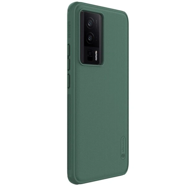 Пластиковий чохол NILLKIN Frosted Shield Pro для Xiaomi Poco F5 Pro / Redmi K60 / Redmi K60 Pro - Green - зображення 5