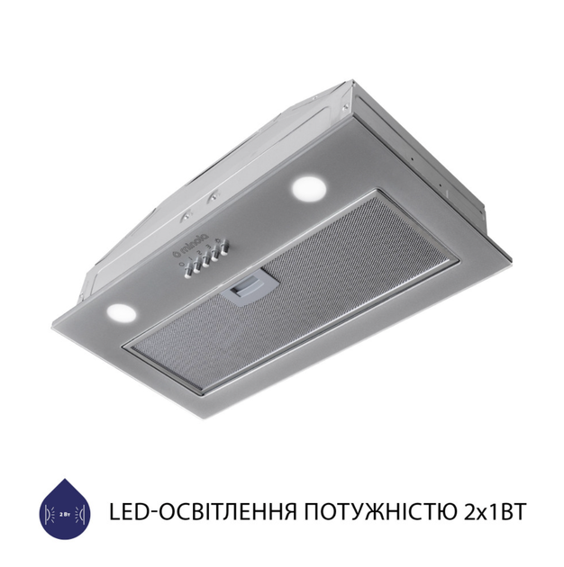 Вытяжка полновстраиваемая Minola HBI 5262 GR GLASS 700 LED - изображение 3