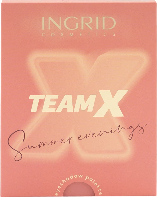 Палетка теней для век Ingrid Cosmetics Team X Summer Evenings Eyeshadow 9 оттенков 9 г (5902026668774) - Фото 2 Палетка теней для век Ingrid Cosmetics Team X Summer Evenings Eyeshadow 9 оттенков 9 г (5902026668774) - изображение 2