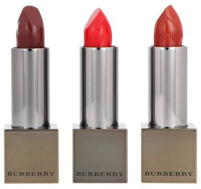 Burberry Kisses Lipstick Oxblood 97 3.3 Military Red 109 3.3 Russet 93 3.3 5045551937226