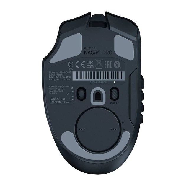 Мишка Razer Naga V2 PRO Black (RZ01-04400100-R3G1) - Фото 9 Мишка Razer Naga V2 PRO Black (RZ01-04400100-R3G1) - зображення 9