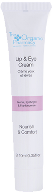 Krem odżywczy The Organic Pharmacy Lip & Eye Cream 10ml (5060063492261) - obraz 1