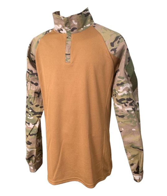 Рубашка Tactic4Profi УБАКС рипстоп-кулмакс мультикам-койот с длинным рукавом 3XL - изображение 1