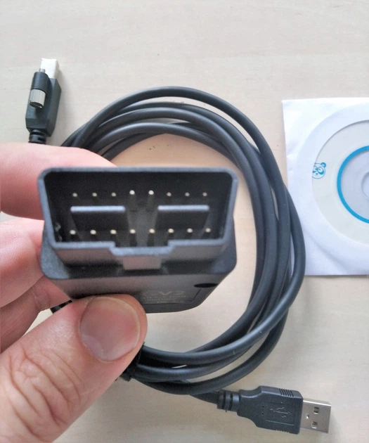 Автосканер VCDS HEX-V2 24.7, OBD2-USB, чип ATMEL-FTDI - изображение 3