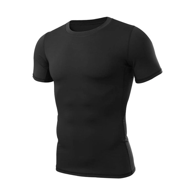 Мужская футболка Lesko A159 Black размер L тактическая с коротким рукавом - изображение 2