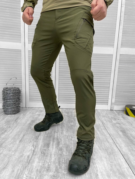Тактичні штани корд Оліва XL - зображення 1
