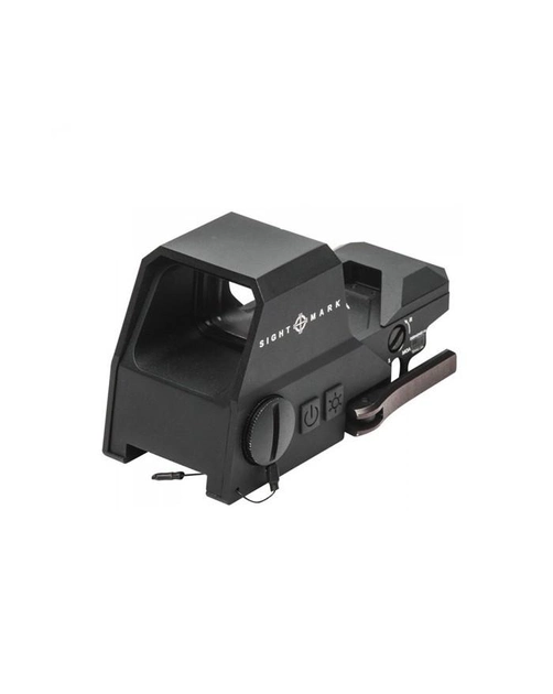 Коллиматорный прицел Sightmark Ultra Shot R-Spec 1x33x24 точка 3 и 5 MOA на Weaver (SM26031) - изображение 1