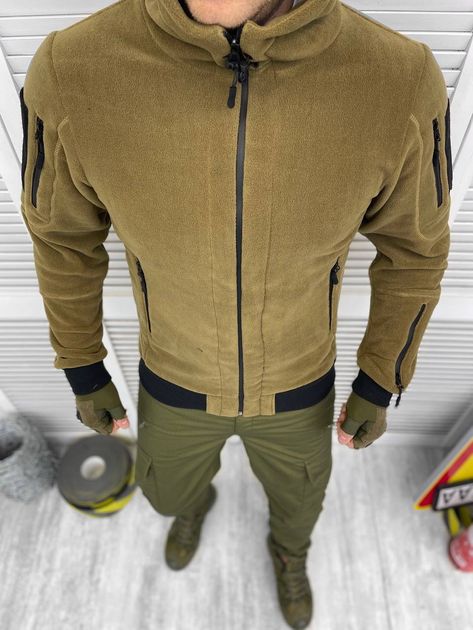 Куртка весенняя флисовая service Койот 3XL - изображение 1