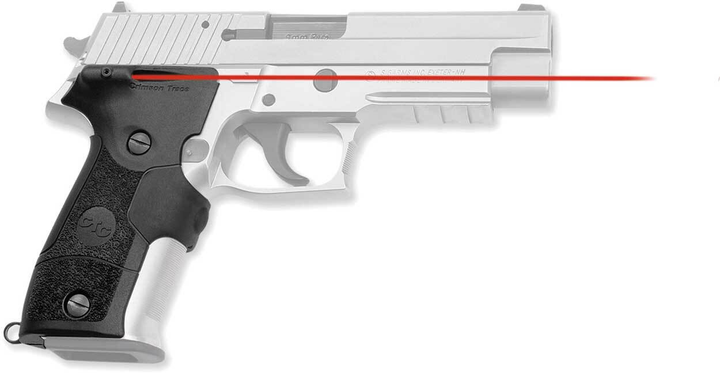 Лазерний целеуказатель Crimson Trace LG-426 на рукоять для SIG SAUER P226. Колір - Червоний - зображення 1