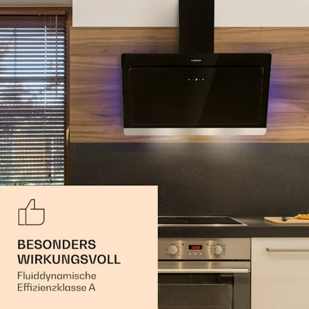 Витяжка Aurora Eco 90 550 м³/год 90 см - зображення 3