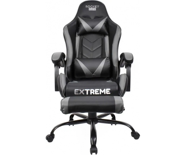 Ігрове крісло для геймерів та роботи EXTREME R101 Cірий геймерське крісло - изображение 5