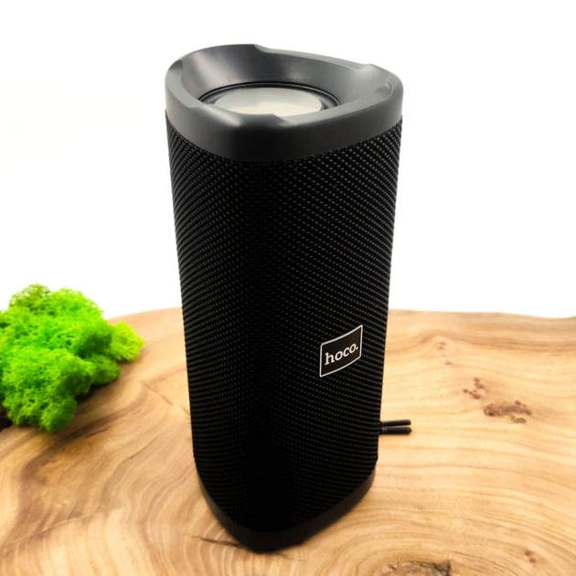 Колонка Bluetooth Hoco HC4 Black с пыле и влагозащитой - изображение 2