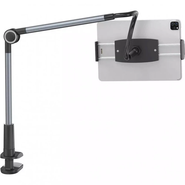 Универсальный настольный держатель Baseus Unlimited Adjustment Lazy Phone Holder для телефона или планшета Grey (770907) - Фото 1 Универсальный настольный держатель Baseus Unlimited Adjustment Lazy Phone Holder для телефона или планшета Grey (770907) - изображение 1