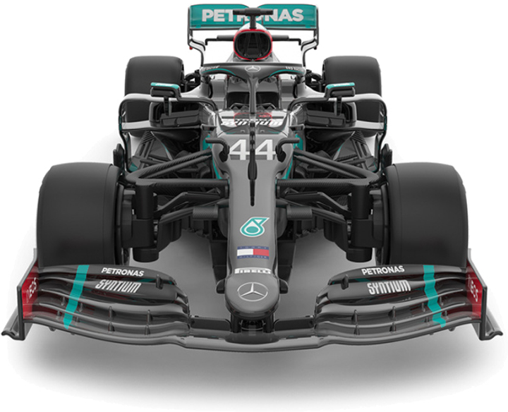 Samochód Rastar Mercedes-AMG F1 W11 EQ 1:18 (6930751320451) - obraz 3