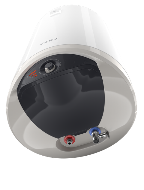 Водонагреватель электрический Tesy Modeco Ceramic GCV 1004724D C21 TS2RC, 100 л, 2.4 кВт, сухой тэн, круглый, мех. упр-ние, Болгария, B - изображение 4