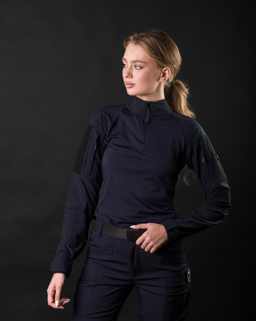 Рубашка тактическая женская BEZET Combat синий - S - изображение 2