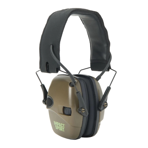 Навушники тактичні активні Impact Sport R-02548 Bluetooth Howard Leight olive - зображення 1