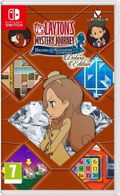Gra Nintendo Switch Layton's Mystery Journey: K&M Con. Del. Ed. (Kartridż) (45496425517) - obraz 1